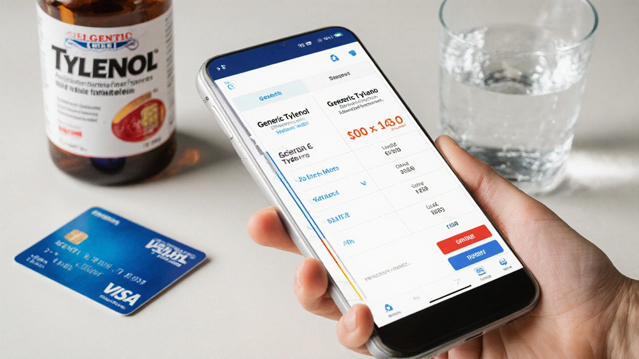 Top Online Retailers for Cheap Generic Tylenol