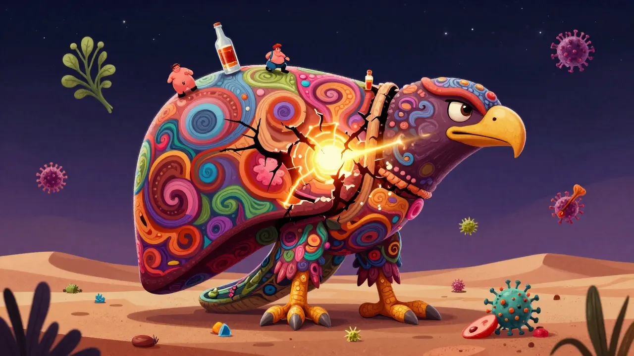 Cirrhosis: Understanding Liver Scarring, Failure Risk, and Transplant Options