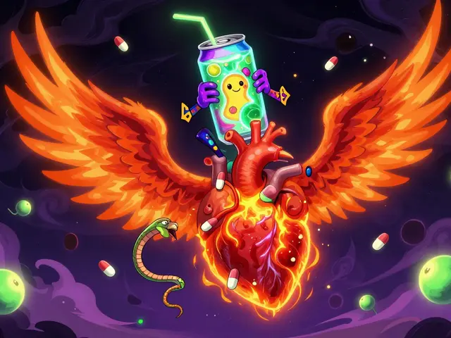 Energy Drinks and Stimulant Medications: Blood Pressure and Heart Risks